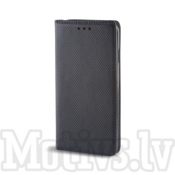 Samsung Galaxy S9+ (G965F/DS) Smart Magnetic Case Cover Stand, Black | Telefona Vāciņš Maciņš Apvalks Grāmatiņa