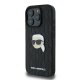 Apple iPhone 16 Pro Max 6.9\" Karl Lagerfeld Monogram Karl Head Pin Case Cover, Black | Telefona Maciņš Vāks Apvalks...