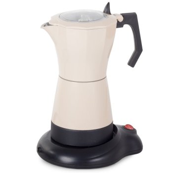 Elektriskais Kafijas Automāts Kanna Espresso Moka Pot 300ml, balts | Electric Coffee Maker