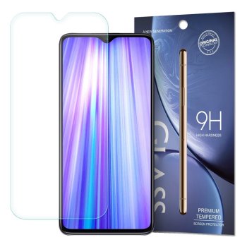 Xiaomi Redmi Note 8 Pro Tempered Glass Screen Protector | Aizsargstikls (Šaurs līdz Izliekumiem)
