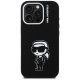 Karl Lagerfeld silikona Karl Sketch MagSafe maciņš iPhone 16 Pro Max – melns | Phone Case Cover