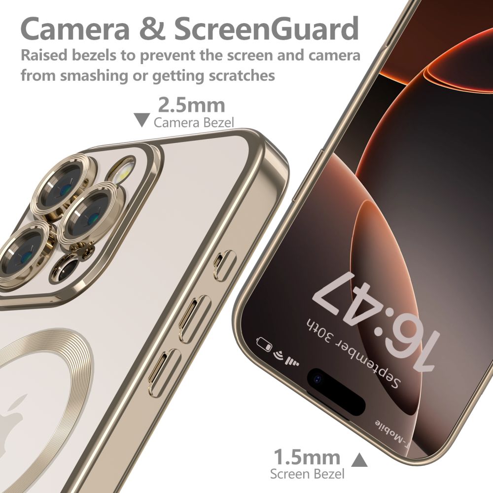 Tech-Protect MagFlex MagSafe vāciņš iPhone 16 Pro Max - zelta krāsā | Phone Case Cover Gold (0)