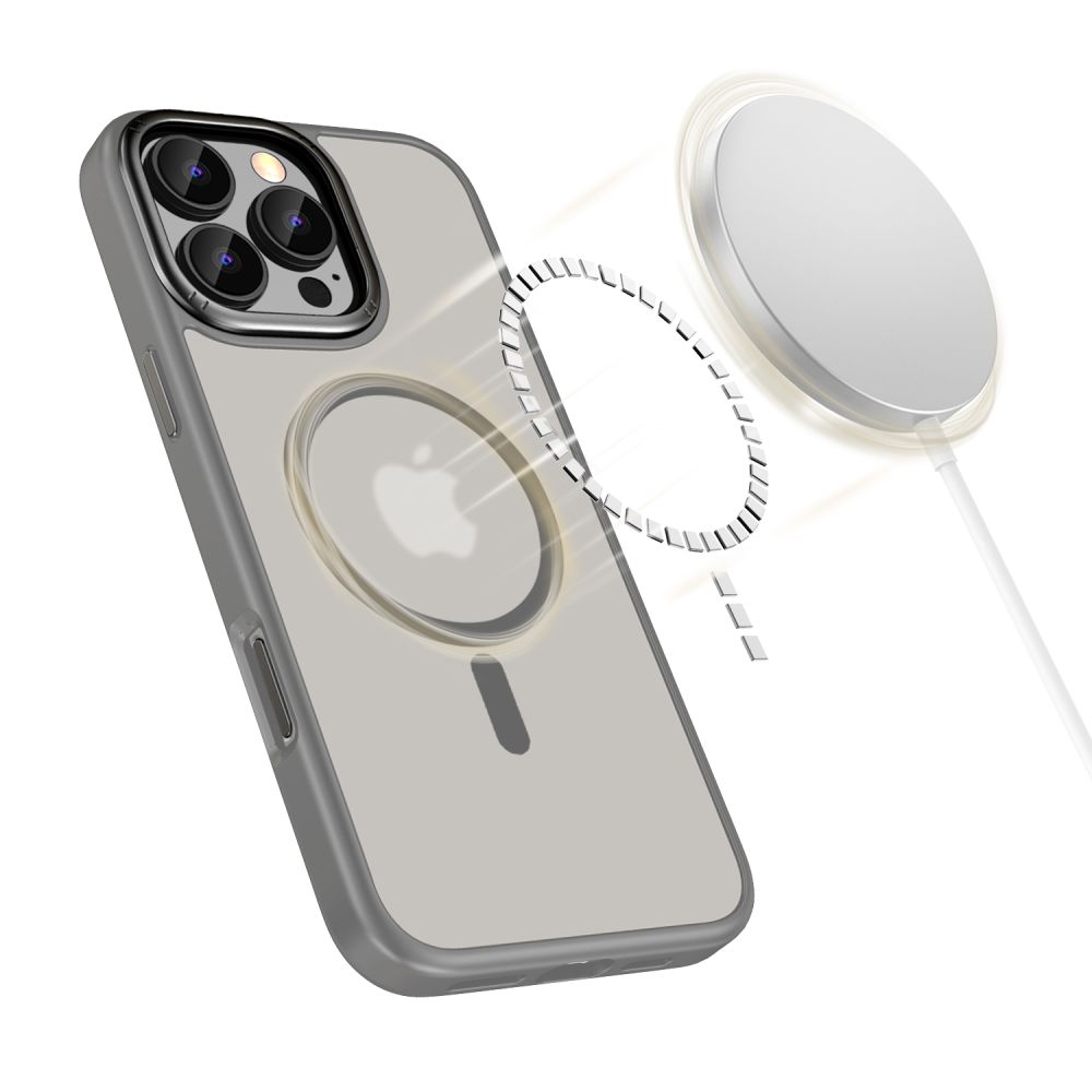 Tech-Protect MagEdge MagSafe vāciņš iPhone 16 Pro Max - titāna | Phone Case Cover Titanium (0)