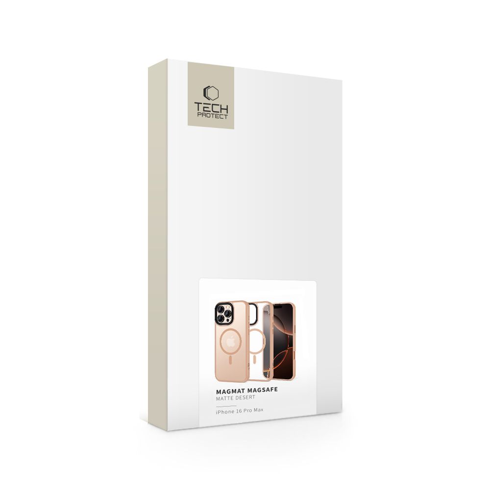 Tech-Protect MagMat MagSafe iPhone 16 Pro Max vāciņš - Rozā | Case Pink (3)