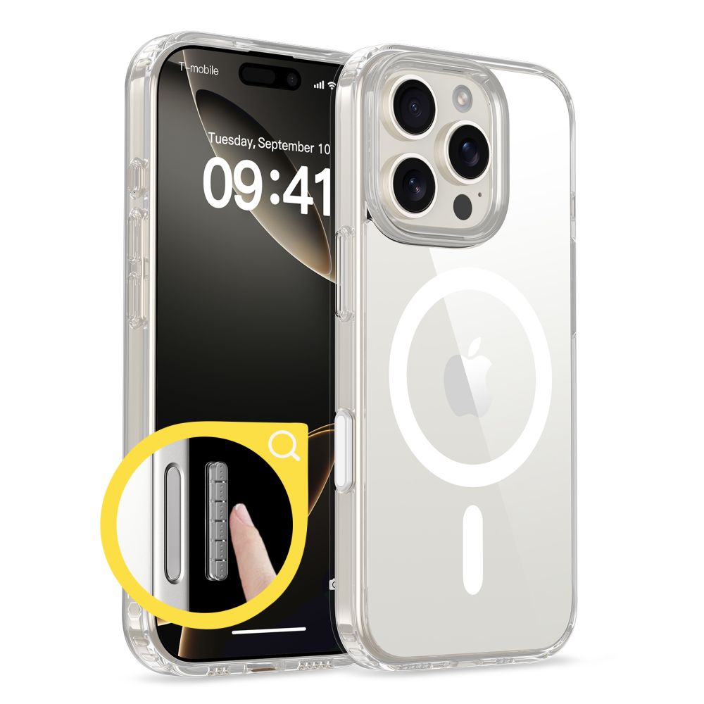 Tech-Protect Flexair Hybrid CC Magsafe iPhone 16 Pro Max vāciņš - caurspīdīgs | Case Clear (0)