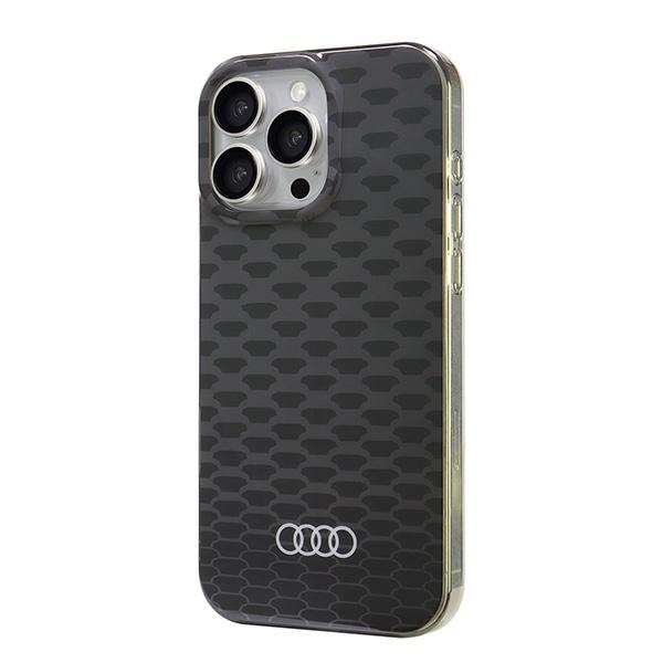 Audi IML Stitching Pattern MagSafe iPhone 16 Pro Max 6.9" Melns/Melns Cietais Vāciņš | Black/Black Hardcase... (1)