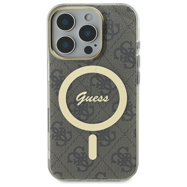 Guess IML 4G MagSafe vāciņš iPhone 16 Pro Max — brūns | Phone Case Cover (0)