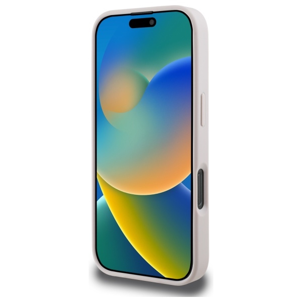 Guess 4G Ring Classic Logo MagSafe Maciņš ar MagSafe iPhone 16 Pro Max telefonam – Rozā | Phone Case Cover (3)