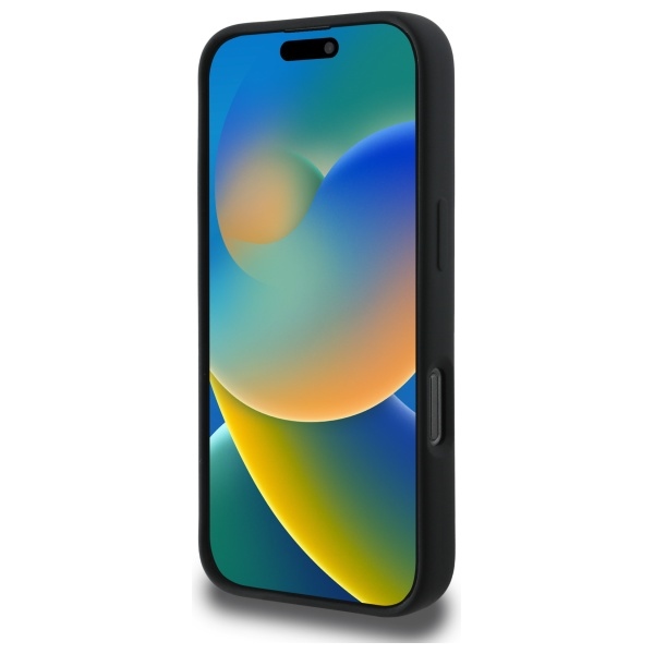 Karl Lagerfeld KLHMP16XSKCHTCK iPhone 16 Pro Max 6.9" melns/melns cietais silikona telefona vāciņš maciņs Karl &... (3)