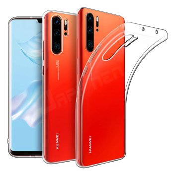 Huawei P30 Pro (VOG-L09, VOG-L29) Slim TPU Case Cover, Transparent | Caurspīdīgs Silikona Vāciņš Maciņš Apvalks Bampers