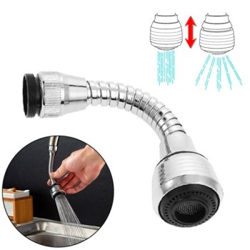 Maisītāja Krāna Pagarināšanas Uzgalis / Ūdens Aerators | Flexible Faucet Extender