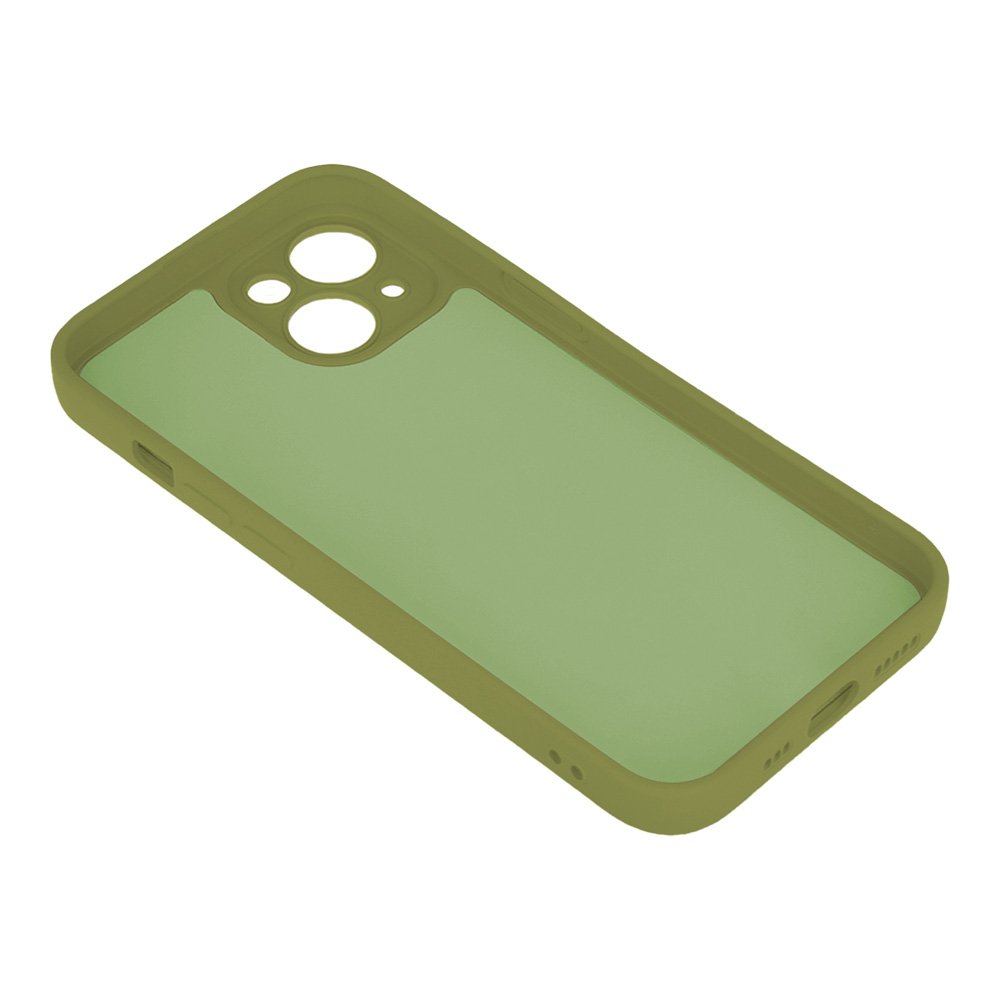 Apple iPhone 16 6.1'' Matt Silicone Color Case Cover, Olive | Silikona Vāciņš Maciņš Apvalks Bampers (0)