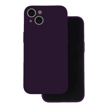 Apple iPhone 16 6.1'' Matt Silicone Color Case Cover, Plum | Silikona Vāciņš Maciņš Apvalks Bampers