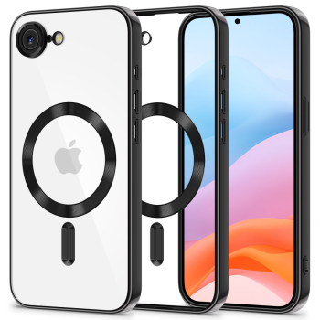 Apple iPhone 16e / 17e / SE (2025) 6.1'' Tech-Protect MagFlex MagSafe Case Cover, Black | Telefona Vāciņš Maciņš...