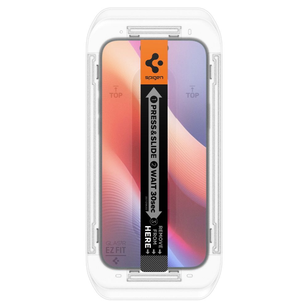 Spigen Glas.tR EZ Fit privātuma rūdītais stikls iPhone 16 Pro / 17 - 2 gab. | Privacy Tempered Glass Pcs. (2)
