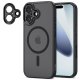 Tech-Protect MagCam MagSafe vāciņš iPhone 17 - Matēts melns | Phone Case Cover Matte Black