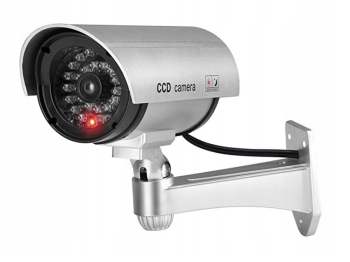Videonovērošanas kameras imitācija mulāža mājai dārzam CCD | CCTV Camera Dummy