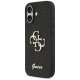 Guess Fixed Glitter Big 4G vāciņš iPhone 17 - melns | Phone Case Cover Black