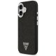 Guess Glitter Triangle Logo MagSafe MagCase iPhone 17 tālrunim – melns | Phone Case Cover