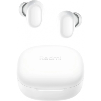 Xiaomi Redmi Buds 6 Play Wireless Earphones TWS Bluetooth Stereo Earbuds, White | Bezvadu Austiņas ar Uzlādes Kasti