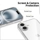 Tech-Protect FlexAir vāciņš iPhone 17 - Caurspīdīgs | Phone Case Cover Transparent