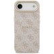Guess 4G PU Classic Logo MagSafe Magsafe maciņš iPhone 17 Air telefonam – rozā | Phone Case Cover