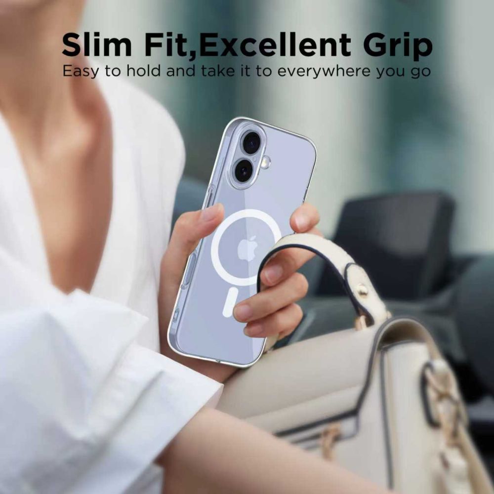 Tech-Protect FlexAir MagSafe vāciņš iPhone 17 - Caurspīdīgs | Phone Case Cover Clear (2)