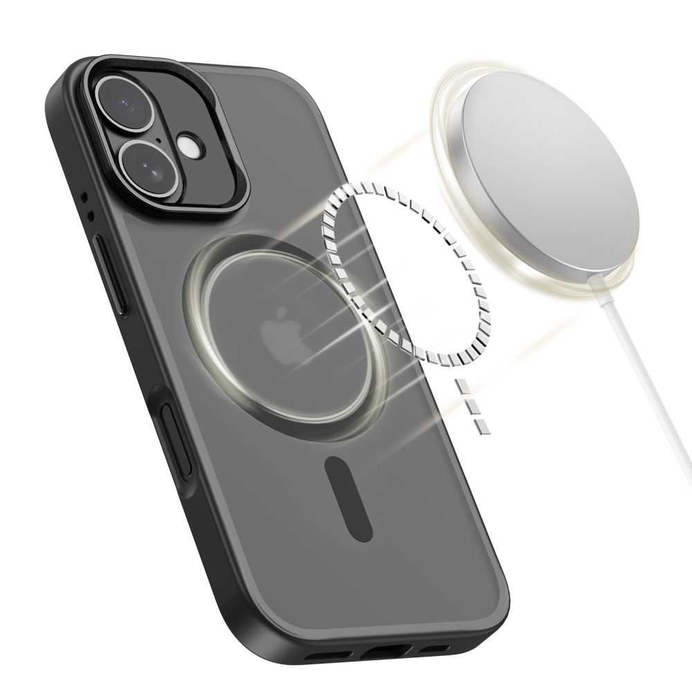 Tech-Protect MagStand MagSafe maciņš iPhone 17 - matēti melns | Phone Case Cover Matte Black (0)