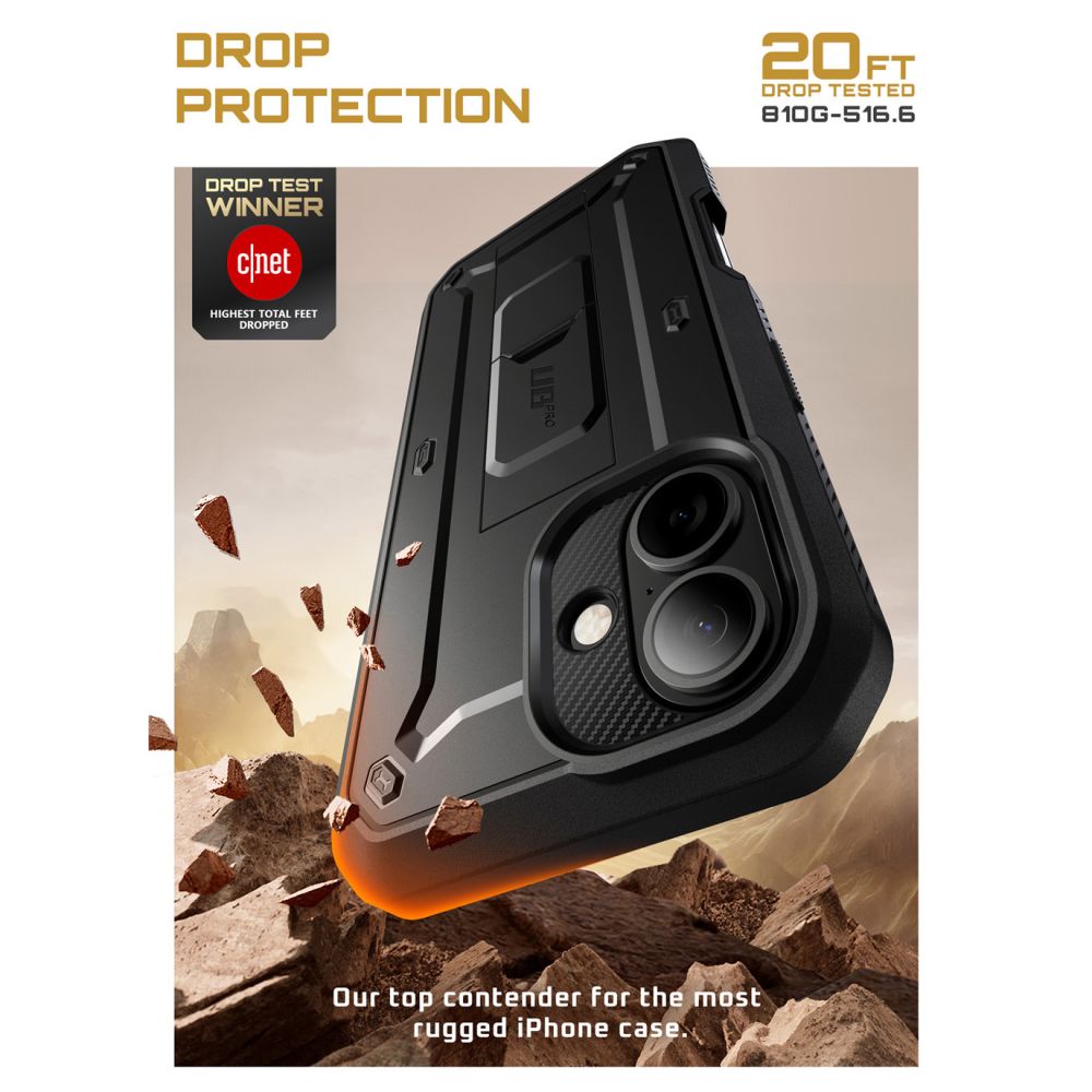 Supcase UB Pro iPhone 17 vāciņš - Melns | Case Black (0)