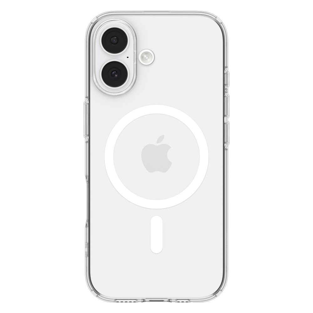 Spigen Liquid Crystal MagSafe vāciņš iPhone 17 - caurspīdīgs un balts | Phone Case Cover Clear And White (0)