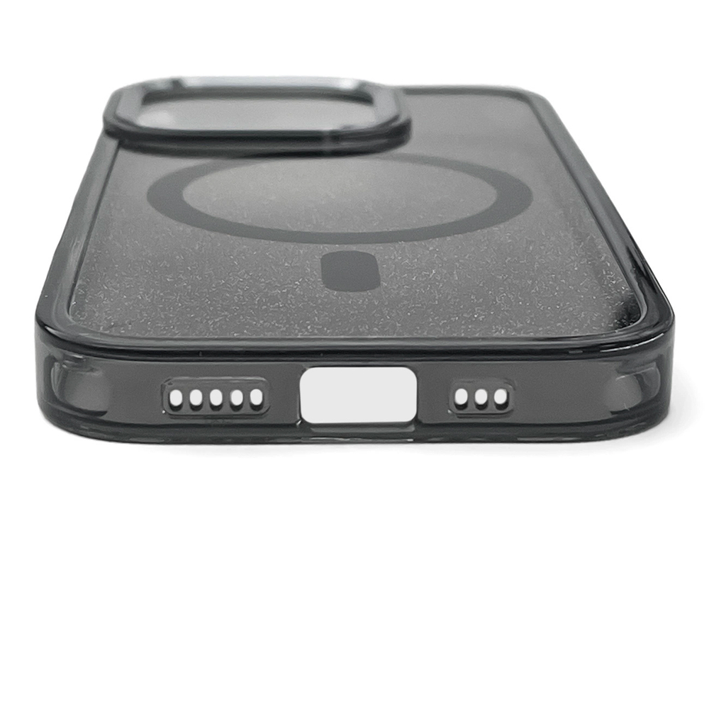 Glitter Case MagSafe saderīgs ar iPhone 17 - Melns | Compatible Black (2)