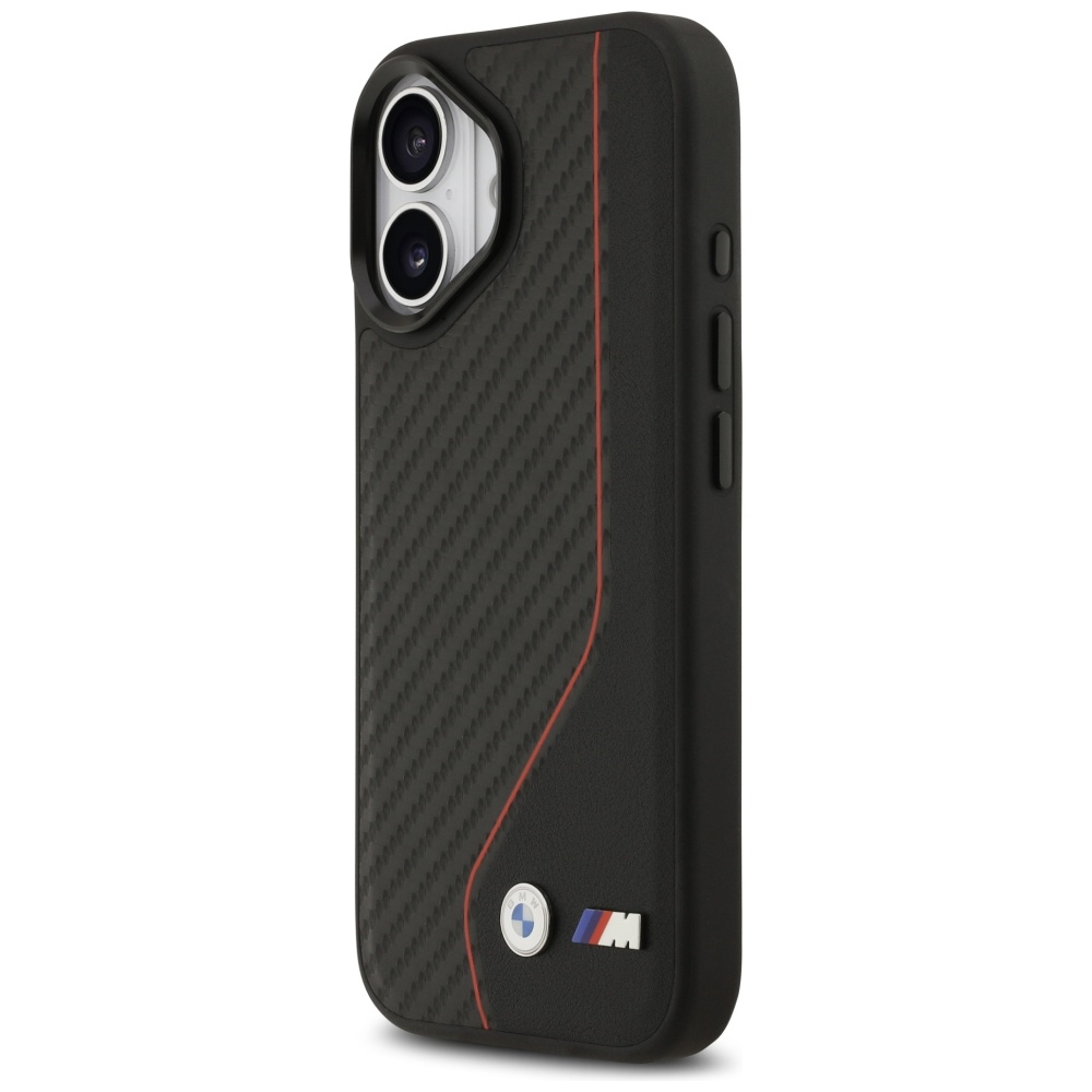 BMW M Carbon Line & Logo MagSafe vāciņš iPhone 17 - sarkans | Phone Case Cover Red (0)