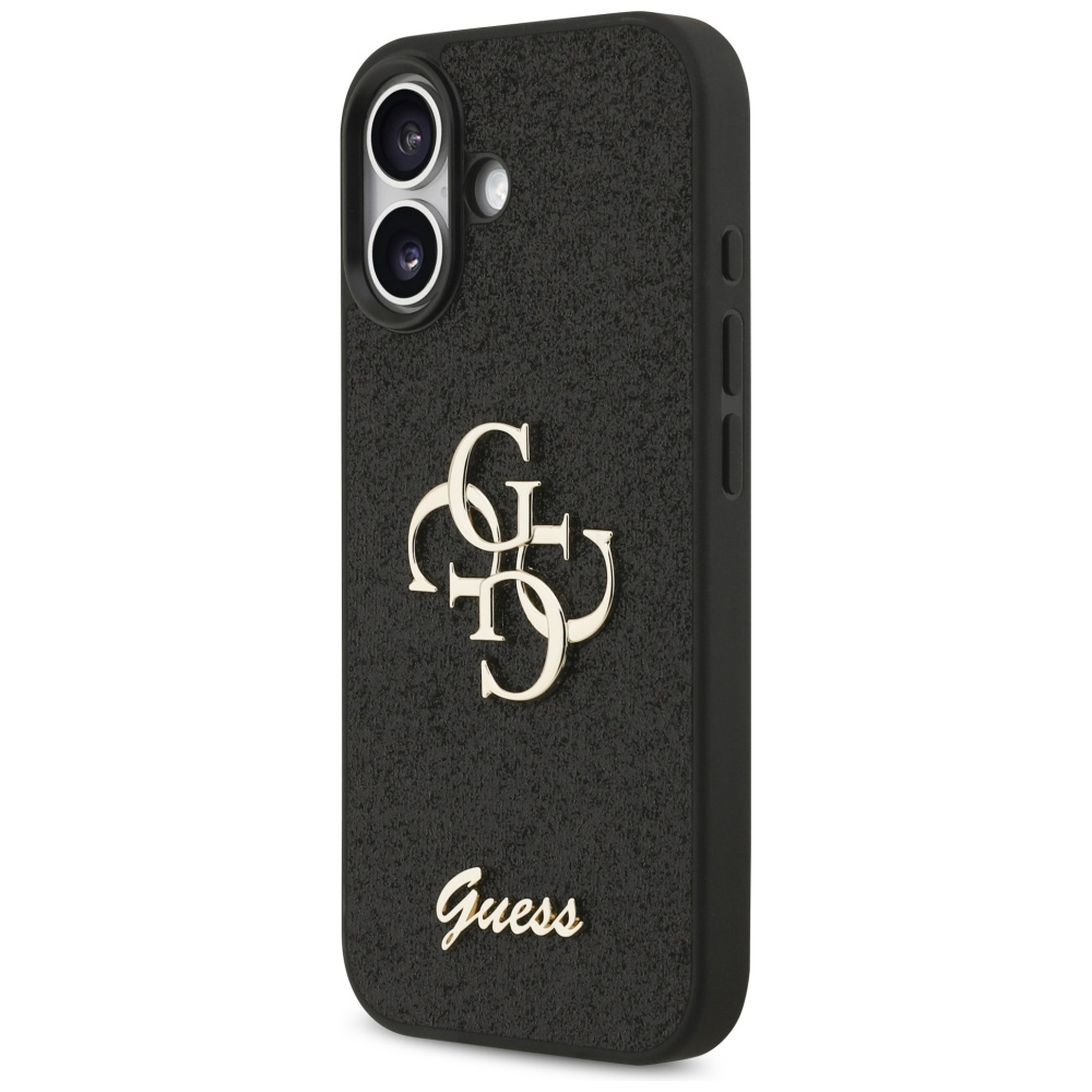 Guess 4G Strap Classic Logo vāciņš iPhone 17 - Melns | Phone Case Cover Black (0)
