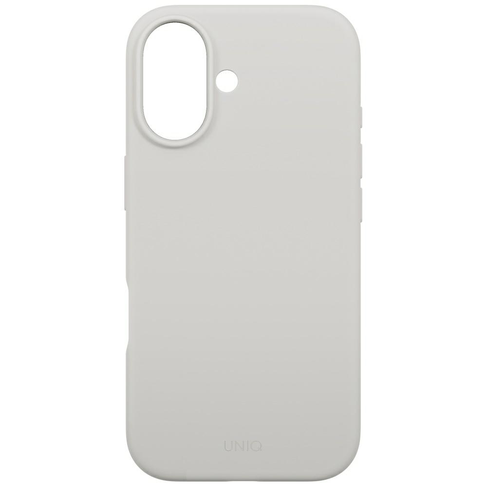 Uniq Lino iPhone 17 Magclick uzlādes vāciņš - Pelēks | Charging Case Gray (1)