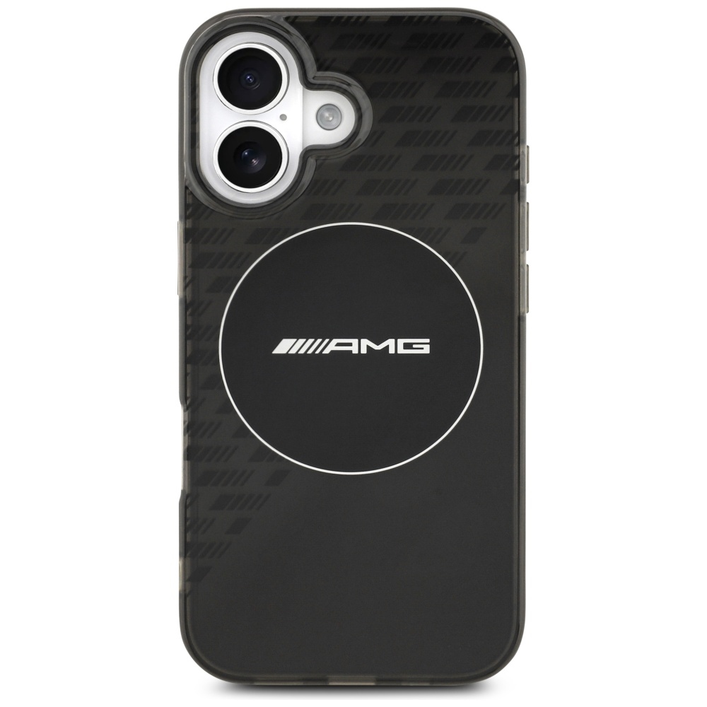 AMG Nauble Layer caurspīdīgs Smocked MagSafe vāciņš iPhone 17 — melns | Phone Case Cover (1)
