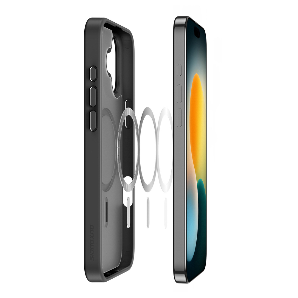 Dux Ducis Yind iPhone 17 vāciņš, saderīgs ar MagSafe - melns | Phone Case Cover (3)