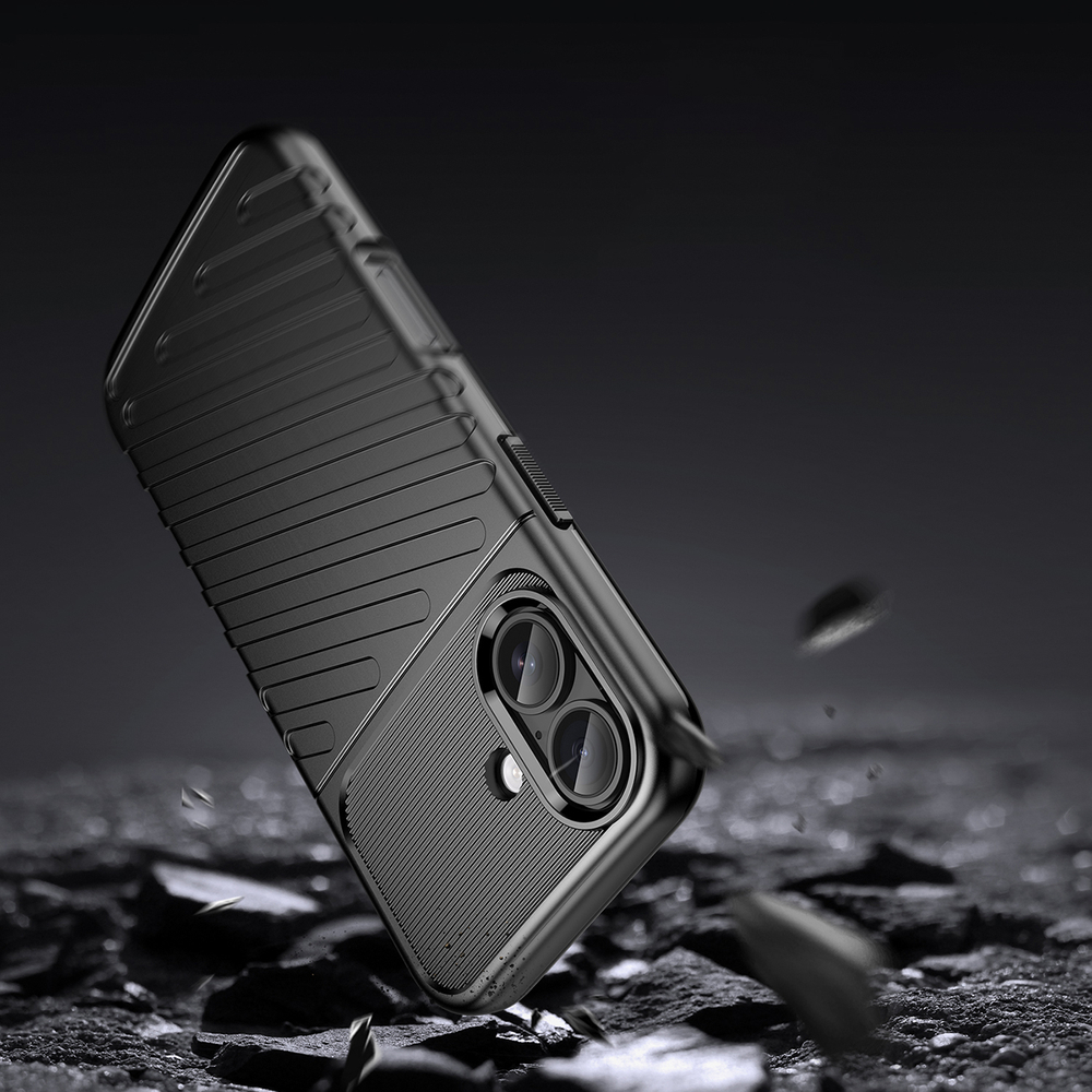 Thunder Case iPhone 17 telefonam - melns | Phone Case Cover (1)
