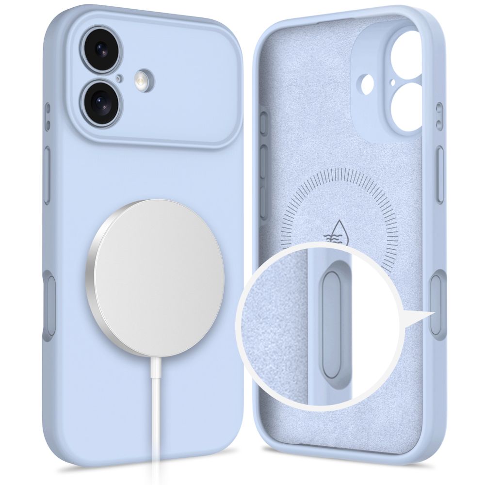 Tech-Protect silikona MagSafe maciņš iPhone 17 - Zils | Phone Case Cover (0)