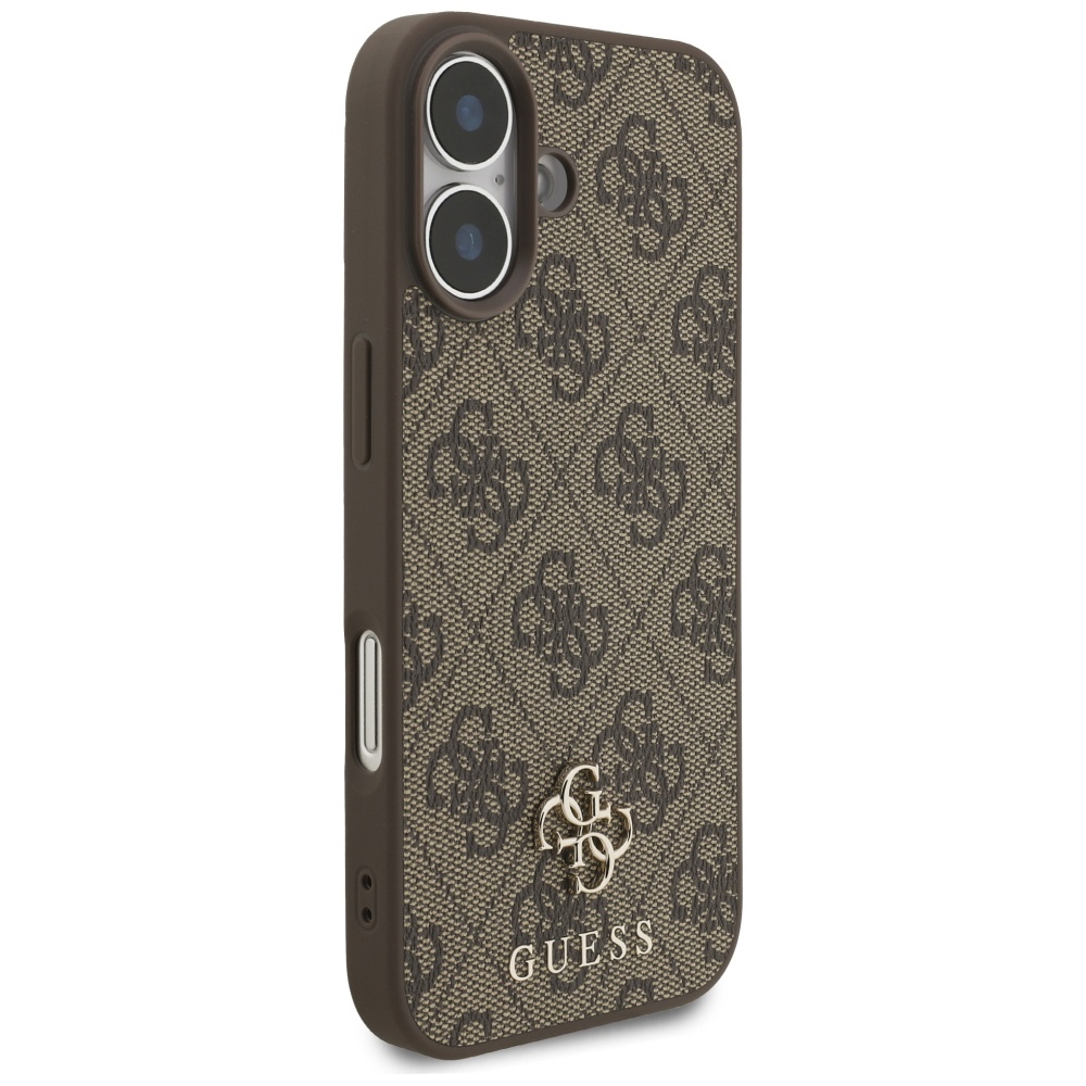 Guess 4G Small Classic Logo MagSafe Maciņš ar MagSafe iPhone 17 – brūns | Phone Case Cover (2)