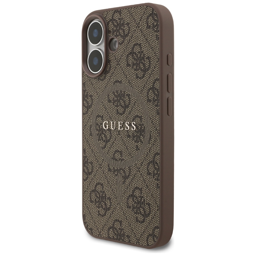 Guess 4G Ring Classic Logo MagSafe vāciņš ar MagSafe priekš iPhone 17 – brūns | Phone Case Cover (0)