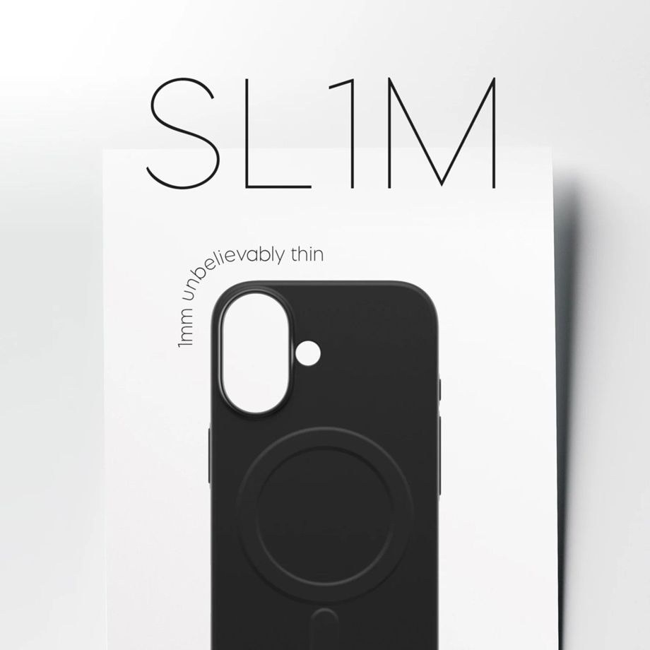 CARE by PanzerGlass SL1M MagSafe vāciņš ar MagSafe iPhone 17 – melns | Phone Case Cover (1)