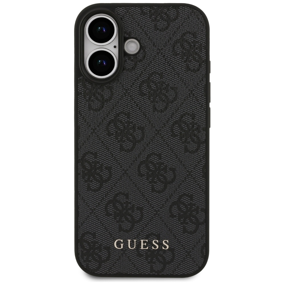 Guess 4G Classic vāciņš iPhone 17 telefonam – melns | Phone Case Cover (1)