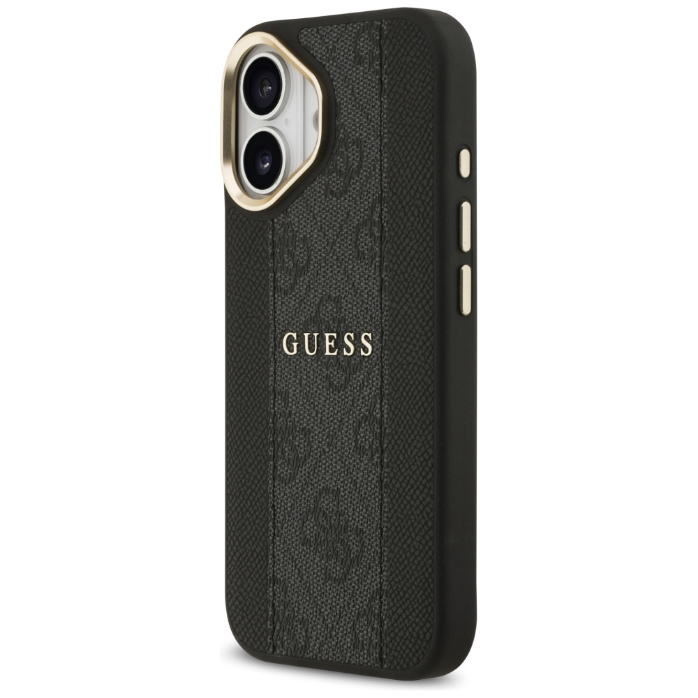 Guess 4G Stripe MagSafe telefona vāciņš iPhone 17 – melns | Phone Case Cover (0)