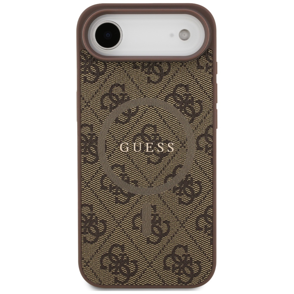 Guess 4G Ring Classic Logo MagSafe vāciņš ar MagSafe priekš iPhone 17 Air – brūns | Phone Case Cover (1)
