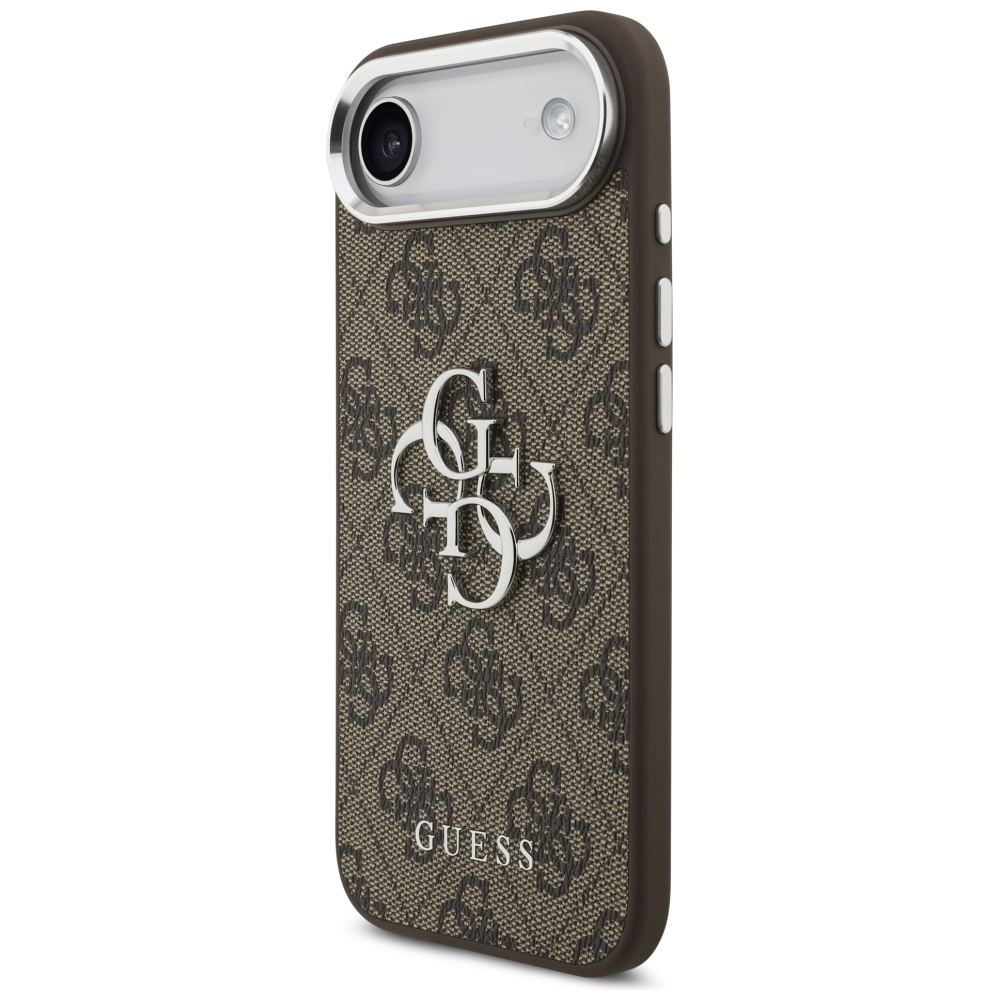 Guess 4G Big 4G Classic Logo maciņš iPhone 17 Air – brūns un sudraba | Phone Case Cover (0)