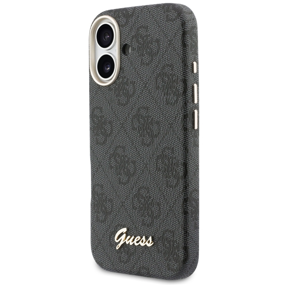 Guess 4G Script MagSafe aizsargvāciņš iPhone 17 telefonam – melns | Phone Case Cover (0)