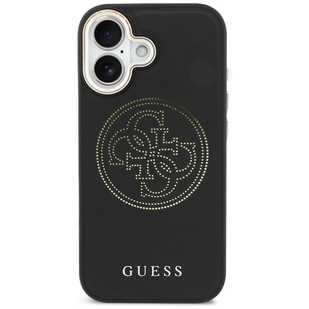 Guess perēts 4G MagSafe vāciņš iPhone 17 telefonam – melns | Phone Case Cover (1)