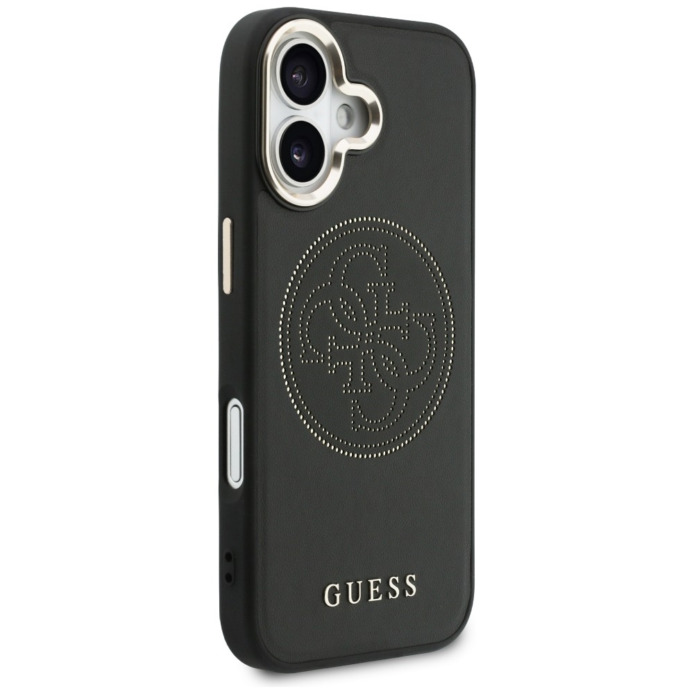 Guess perēts 4G MagSafe vāciņš iPhone 17 telefonam – melns | Phone Case Cover (2)