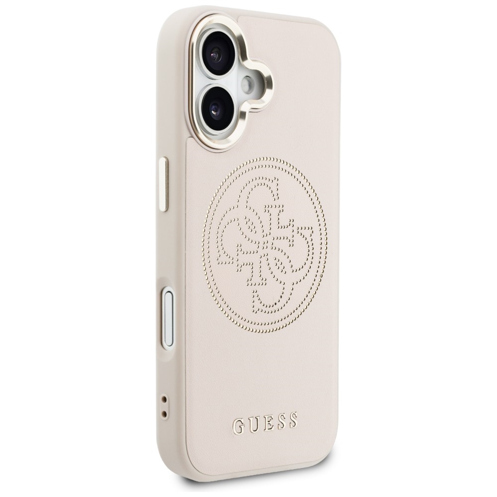 Guess perēts 4G MagSafe telefona vāciņš maciņs iPhone 17 – rozā | Phone Case Cover (2)