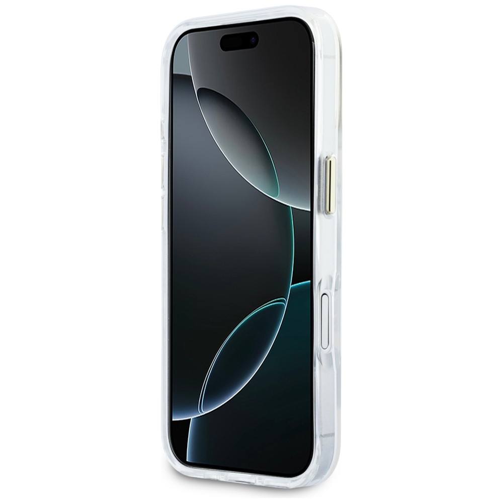 Karl Lagerfeld IML Choupettes Karl Script Logo MagSafe iPhone 17 vāciņš – caurspīdīgs | Phone Case Cover (3)